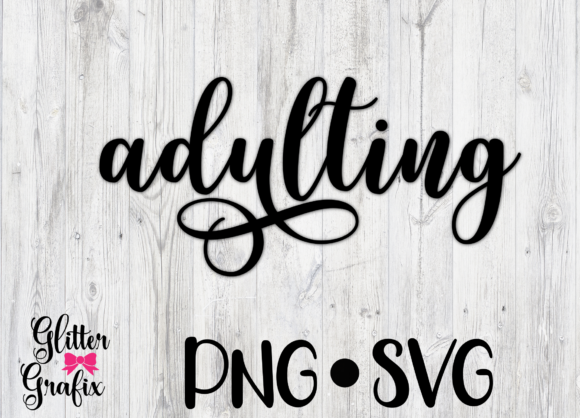 Adulting SVG Cut File Quote Review