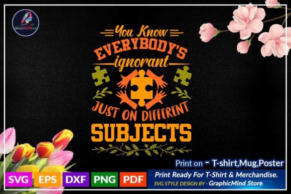 Autism Svg T Shirt Quote Review