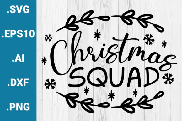 Christmas Squad Quote Embroidery Review