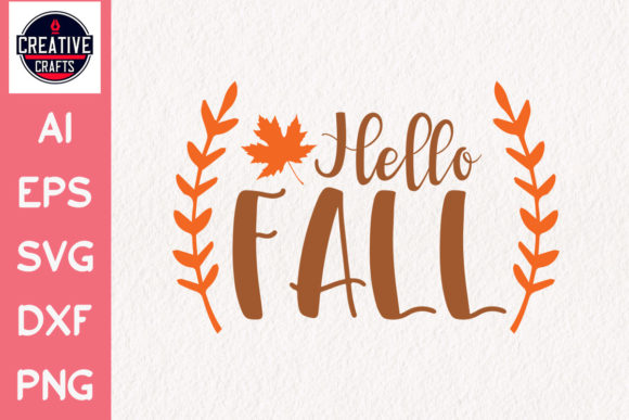 Fall SVG Hello Fall Embroidery Review