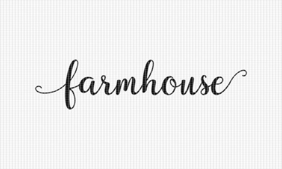 Farmhouse SVG JPG Review: Real Embroidery Testing