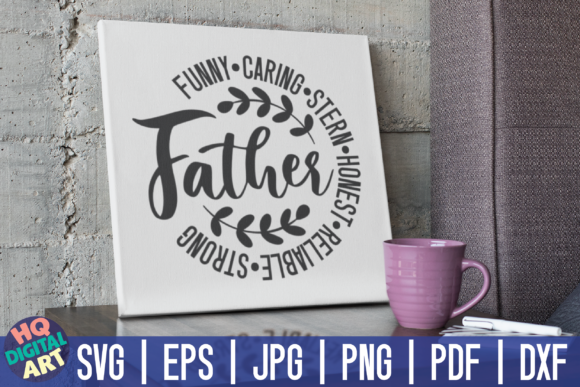 Father Wall Art SVG Review