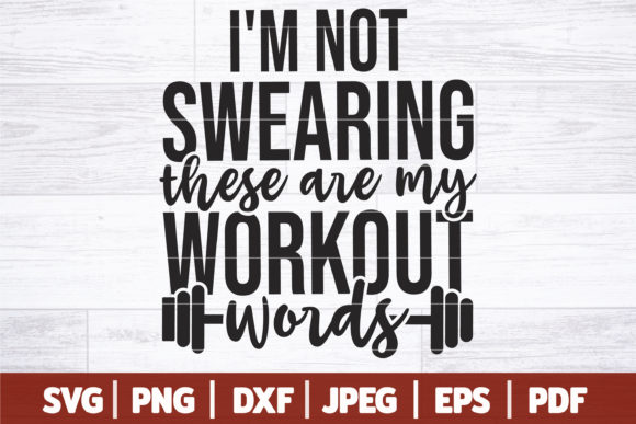 Funny Gym SVG Funny Fitness Quote