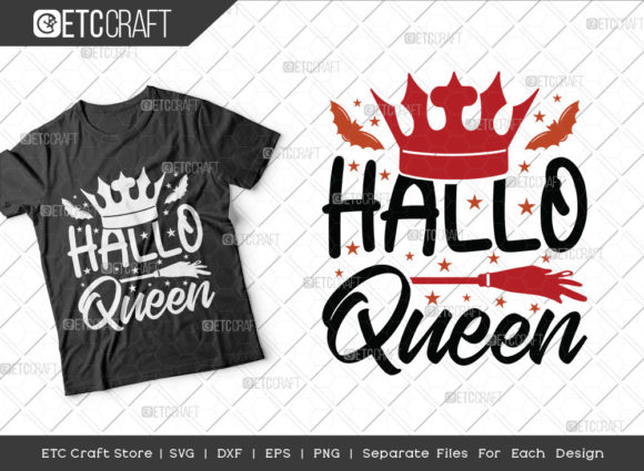 Halloqueen SVG Cut File Crown Svg