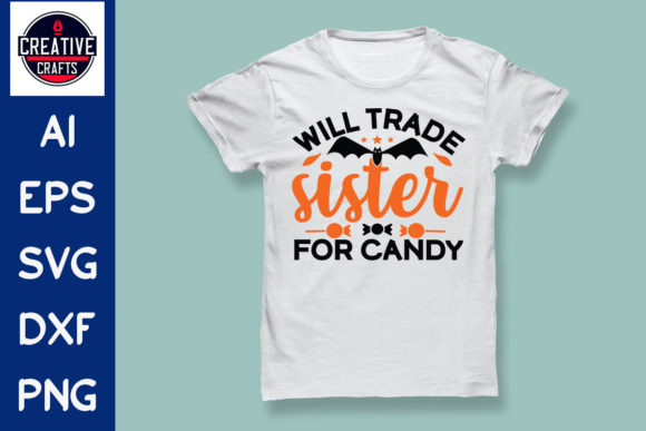 Halloween SVG Design T-shirt Candy Review