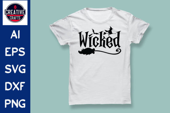Halloween SVG T-Shirt Design Wicked Review