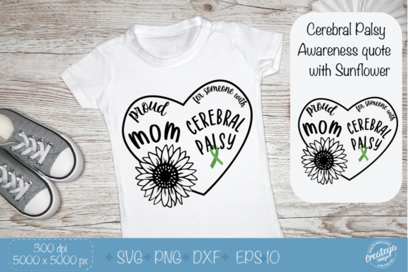 Review: Cerebral Palsy SVG, CP Awareness Quote