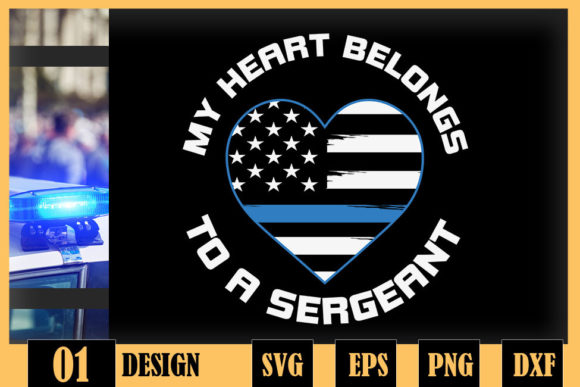 Review: My Heart Belongs to a Police Sergeant Embroidery Design
