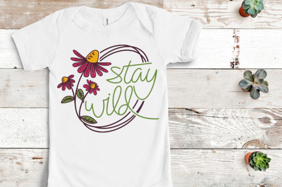 Review: Stay Wild Flower Embroidery Design