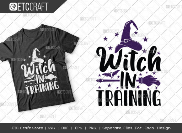 Witch in Training SVG Cut File Baby