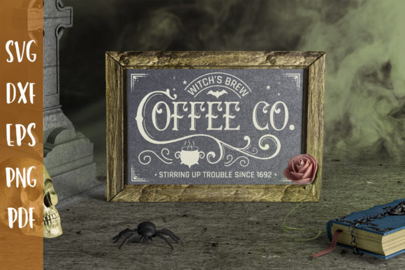 Witch s Brew Coffee Co Halloween SVG Review