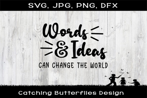 Words and Ideas Can Change the World Embroidery Review